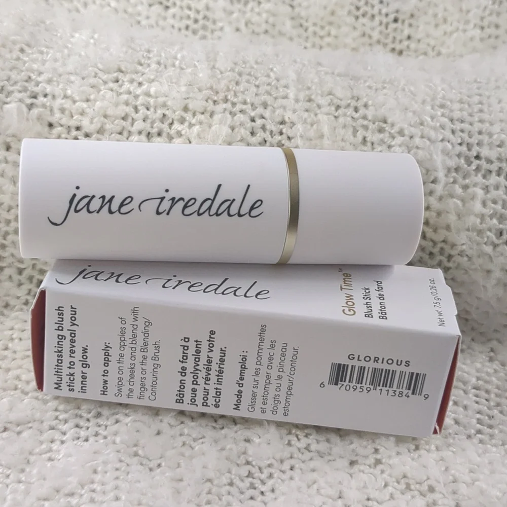 jane iredale Glow Time Blush Stick in GLORIOUS, 7.5g/0.26oz - Picture 13 of 14